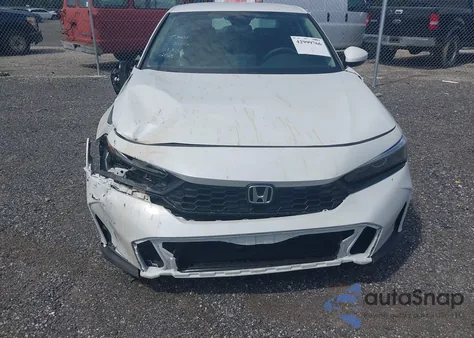 2025 Honda Civic Lx from USA, damaged, VIN 2HGFE2F26SH580046